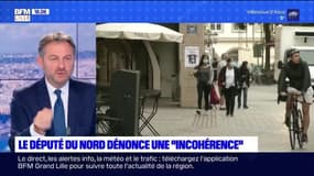 Le député du Nord Sébastien Huyghe souligne une "incohérence" dans  la gestion de la crise sanitaire du gouvernement 
