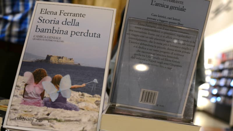 L'édition italienne de L'Amie prodigieuse d'Elena Ferrante 