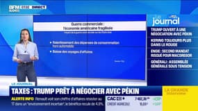 Taxes : Trump prêt à négocier avec Pékin