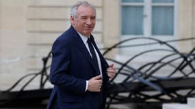 Le Premier ministre François Bayrou à l'Élysée le 15 avril 2025 