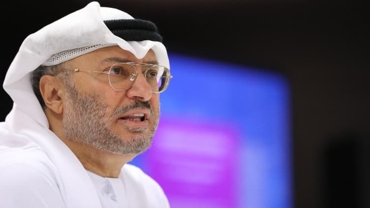Le ministre d'Etat émirati aux Affaires étrangères Anwar Gargash.