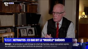 Retraites: Karl Gustaf-Scherman, qui a porté l'âge légal à 65 ans en Suède, invite Emmanuel Macron "à ne pas recopier le même modèle"