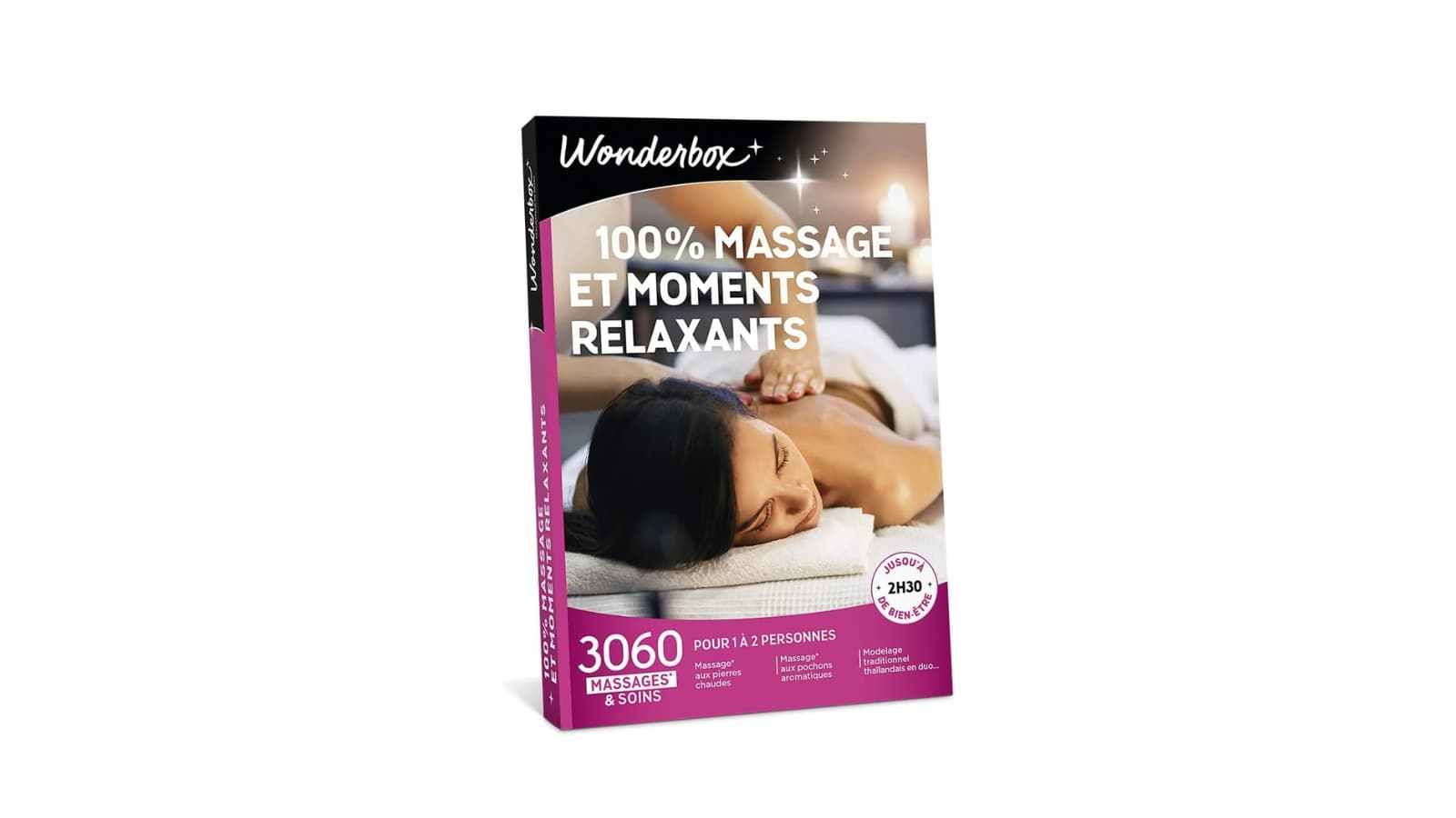 Idée cadeau maitresse - Coffret massage Wonderbox
