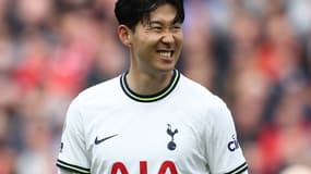 Heung-min Son avec Tottenham, le 30 avril 2023.