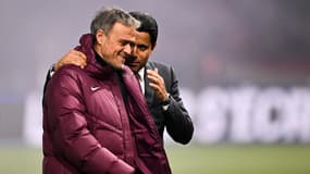 Luis ENRIQUE et Nasser AL KHELAIFI