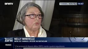 Attentats de Paris: la mère de Yannick, tué au Bataclan, livre son témoignage