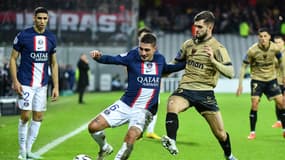 Lens-PSG  : Marco Verratti face à Lukasz Poreba