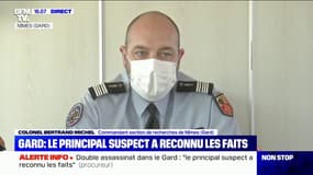 Double meurtre dans le Gard: "le contexte de ce crime semble s'inscrire dans un conflit familial et de voisinage exacerbé", explique le commandant de recherches de Nîmes 