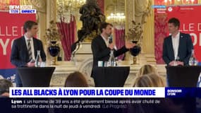 Les All Blacks à Lyon pour la coupe du monde de rugby