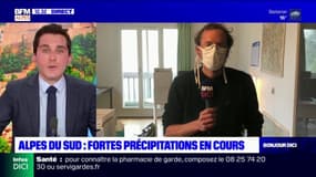 Fortes précipitations: l'équivalent d'un mois de pluie attendu dans les Alpes du Sud