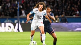 Mattéo Guendouzi lors de PSG-OM, le 18 avril 2022
