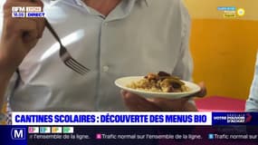 Cantines scolaires : à la découverte des menus bio