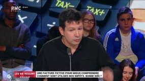 Facture fictive -  "Je trouve ça plutôt bien que les gens aient conscience qu'ils ne payent pas des impôts pour rien !" Sylvain Grandserre #GGRMC  