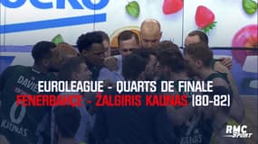Résumé : Fenerbahçe - Žalgiris Kaunas (80-82) – Euroleague