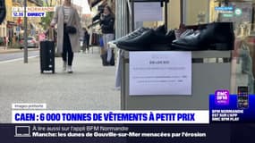 Caen: 6000 tonnes de vêtements de seconde main