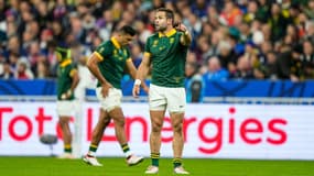 Cobus Reinach, le demi de mêlée des Springboks, le dimanche 15 octobre 2023, contre l'équipe de France, au Stade de France