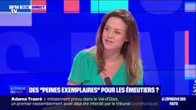 Les émeutiers ont-ils écopé de "peines exemplaires" ? La vérif de Céline Pitelet