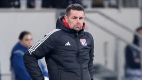 Pierre Sage lors du match de Ligue Europa entre l'OL et Hoffenheim - 07/11/2024