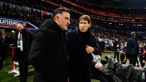 Christophe Galtier et Rudi Garcia en 2019