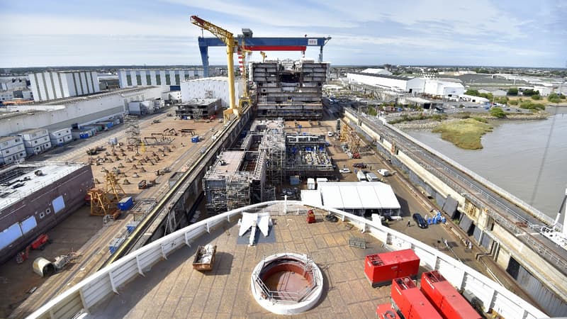 Le groupe italien Fincantieri veut racheter les chantiers navals de Saint-Nazaire.