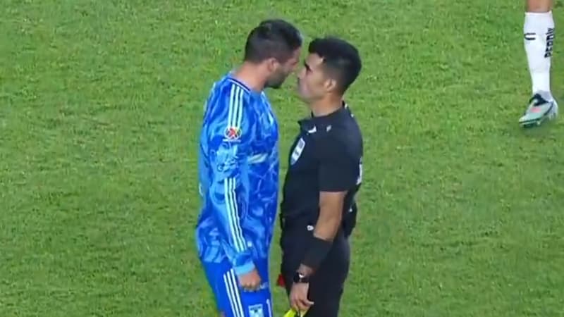 Un face-à-face très chaud avec l'arbitre: à 40 ans, André-Pierre Gignac reçoit son premier carton rouge