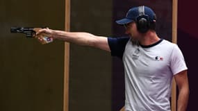 Clément Bessaguet lors des JO 2020 à Tokyo.