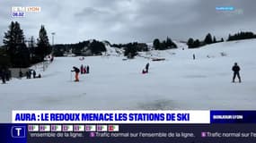 Auvergne-Rhône-Alpes: le redoux menace les stations de ski
