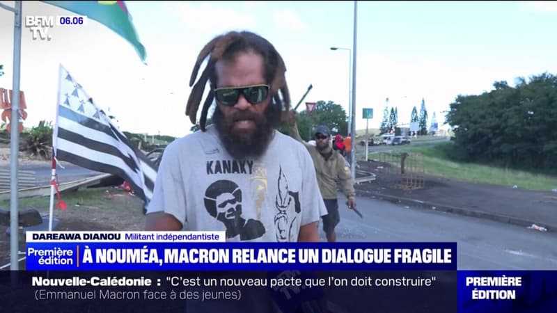 À Nouméa, la venue d'Emmanuel Macron ne convainc pas ces militants indépendantistes