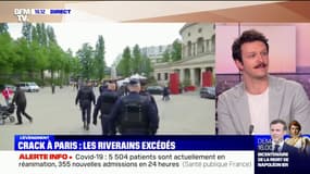 Pour Pierre Liscia, "on a déplacé le problème" après le démantèlement de la colline du crack