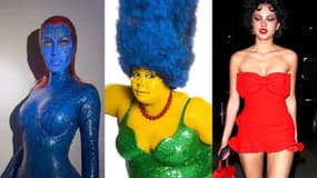 Kim Kardashian, Lizzo et Olivia Rodrigo déguisées pour Halloween.