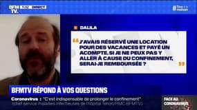 J'avais réservé une location pour les vacances, serai-je remboursé?  BFMTV répond à vos questions