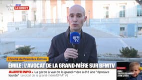 Émile/garde à vue levée: “Je n’imaginais pas d’autre issue que celle-là”, indique l’avocat de la grand-mère