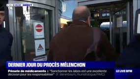 Jean-Luc Mélenchon et Éric Dupond-Moretti sont arrivés au tribunal de Bobigny pour le 2e jour de procès des Insoumis