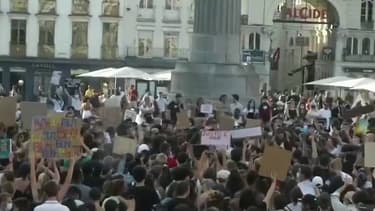Une manifestation contre les violences policières à Lille.