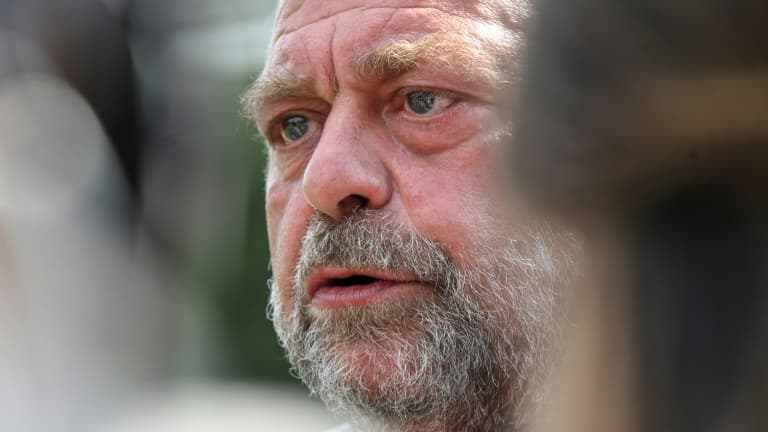 Eric Dupond-Moretti à Beauvais, le 19 juillet 2021