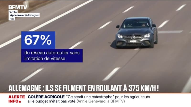 375km/h: comment les autoroutes allemandes sans limitation de vitesse sont devenues le terrain de jeu des influenceurs?