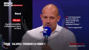 FORUM BFMTV - "La première entité qui capte une grosse partie de la richesse totale produite, c'est l'État", lance Rémi, agent immobilier