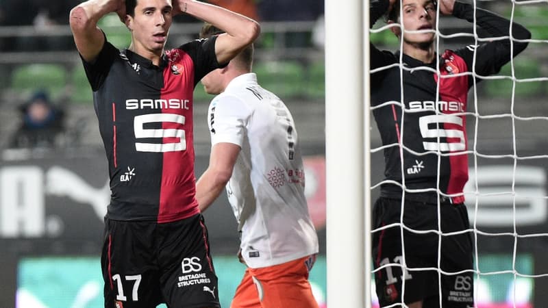 Difficile soirée pour les Rennais contre Montpellier.