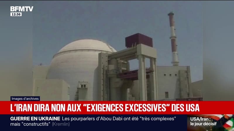 Négociations Iran/États-Unis: Téhéran dira non aux "exigences excessives" de Washington