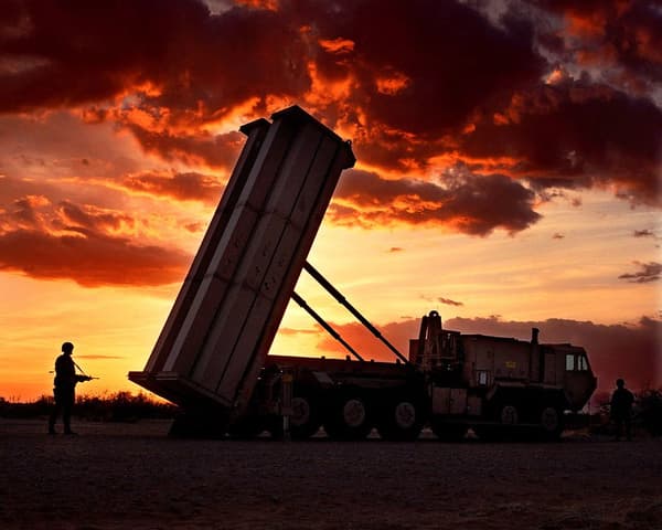 Pour fonctionner, une batterie Thaad nécessite une centaine de soldats.