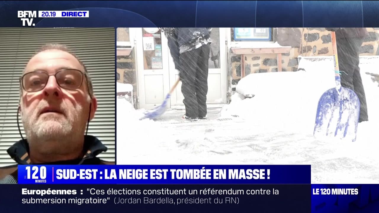 SudEst la neige est tombée en masse ! 03/03