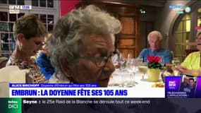 Embrun: la doyenne fête ses 105 ans 