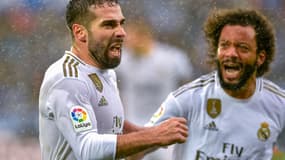 Dani Carvajal exulte 
