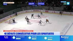 Ligue Magnus : Bordeaux 5 - 2 Marseille. 4 ème défaite consécutive pour les Spartiates