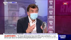 Le pic de contamination arrivera "autour de la mi-janvier" à l'échelle nationale selon le Pr Arnaud Fontanet