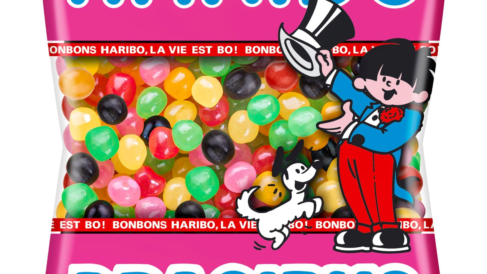 Le paquet de Dragibus dans les années 1990.