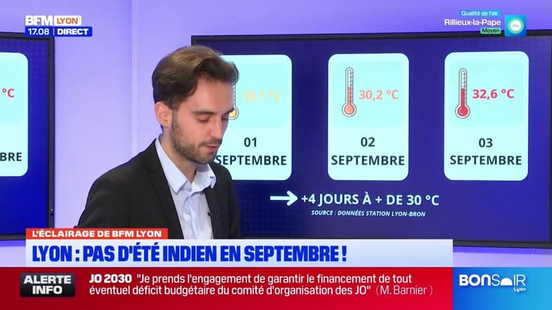 Lyon: pas d'été indien en septembre (1/1)