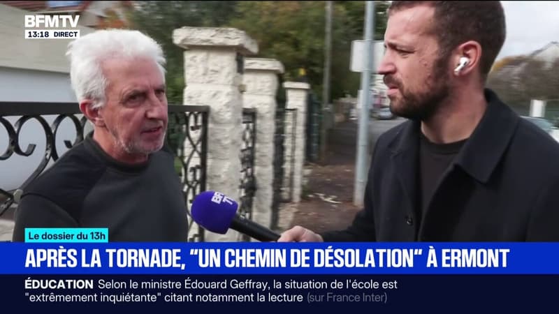 LE DOSSIER DU 13h - AprÃ¨s la tornade, "un chemin de dÃ©solation" Ã  Ermont