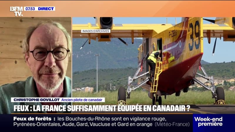 Pour Christophe Govillot, ancien pilote de Canadair, la France 