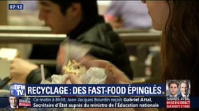 Recyclage: des fast-foods épinglés